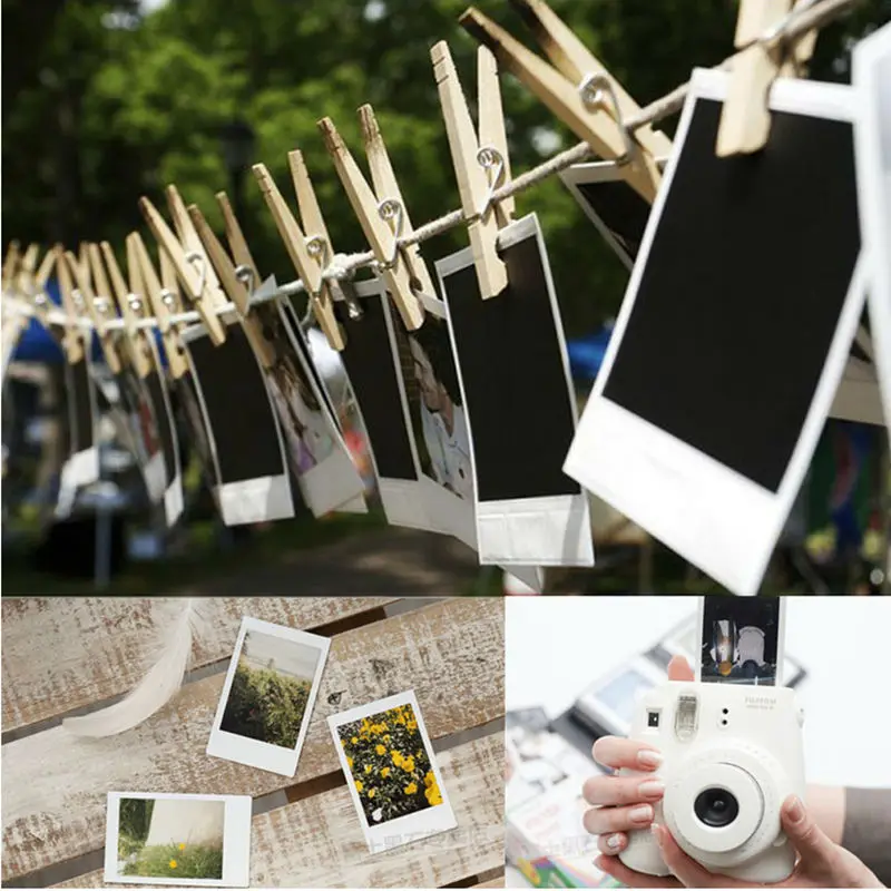 10/20/40/50/60/80/100 листы Fuji Fujifilm instax mini 11 9 8 белый край пленки для Instant Фотоаппарат