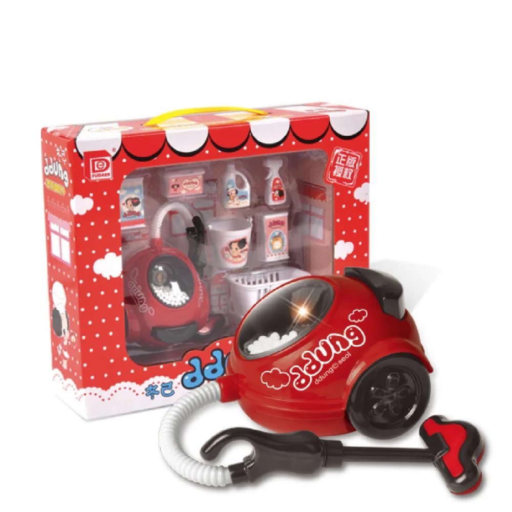 

Ddung Mini Household Tools Set With Doll Pretend Play Children Toys Cleaner Washing Machine Juicer Cooker Toys For Kid Toys