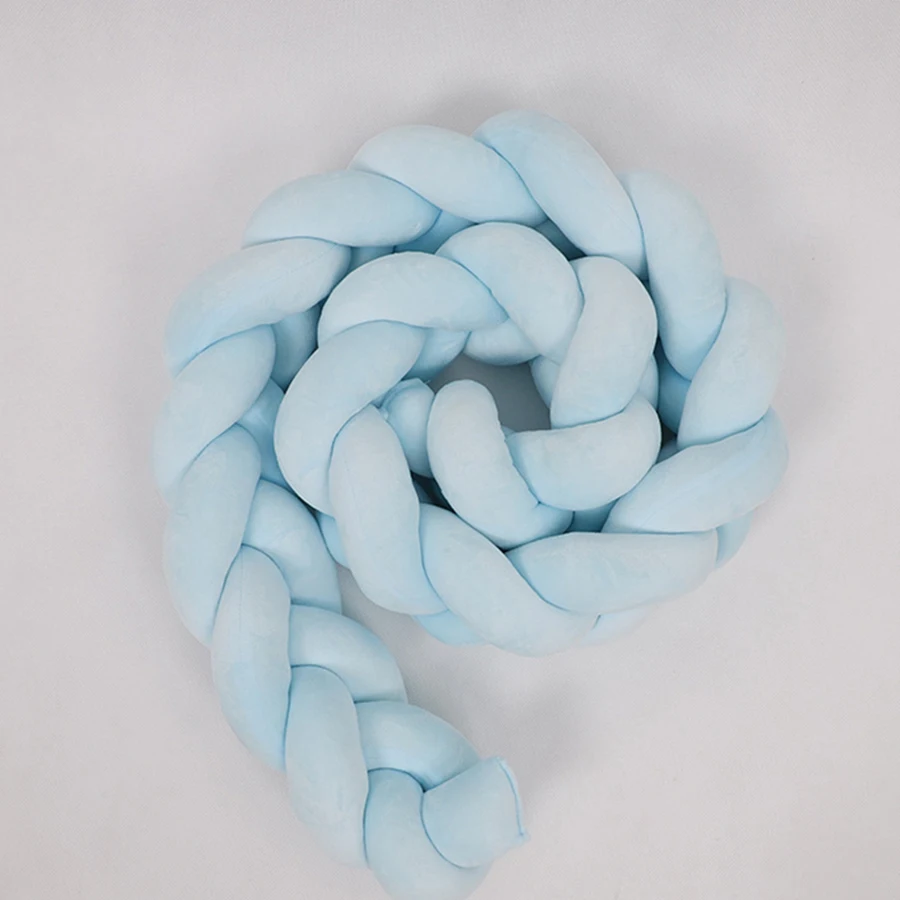 1 м/2 м/3 м ручной работы плетеная nody Knot новорожденная кровать бампер длинная завязанная тесьма Ledikant бампер детская кроватка бампер декор комнаты