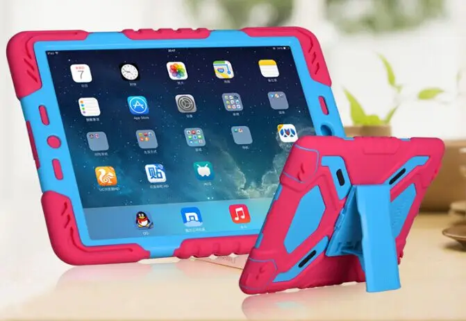 Для Apple ipad 6/для ipad Air 2 Pepkoo Spider case военный, повышенная нагрузка водонепроницаемый пылезащитный/ударопрочный чехол для планшета - Цвет: 5