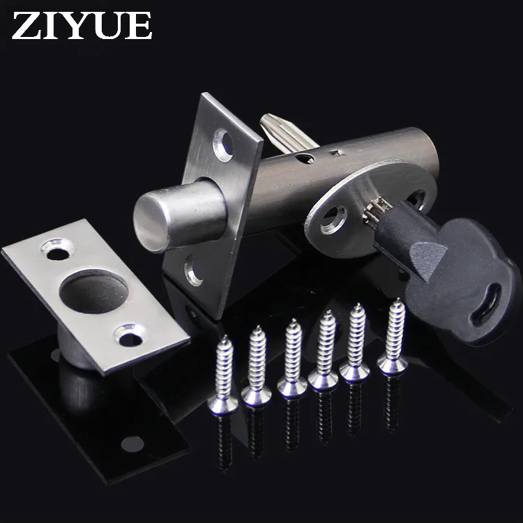 Бесплатная доставка дверной замок из нержавеющей стали 304 Невидимый для защиты