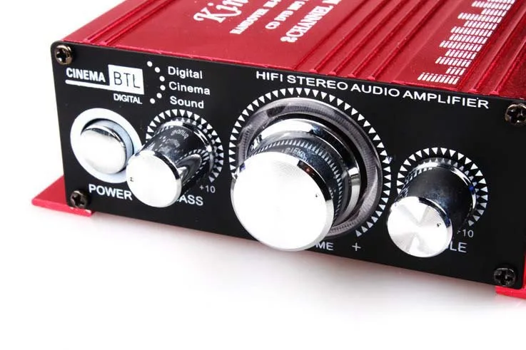 Лидер продаж 4 шт./лот автомобильный мини Усилитель Kinter MA170 Hi Fi стерео CD dvd