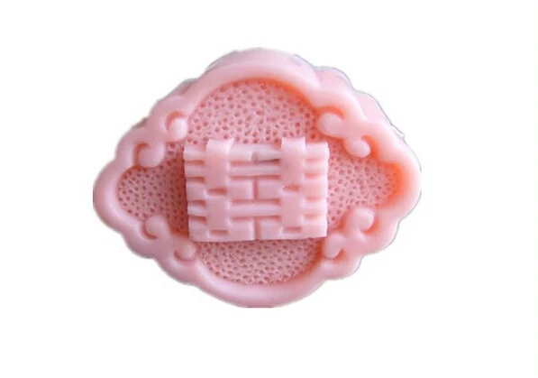 

New year Chinese characters happyness Modelling soap mold fondant Cake decoration mold Handmade soap mold wholesale