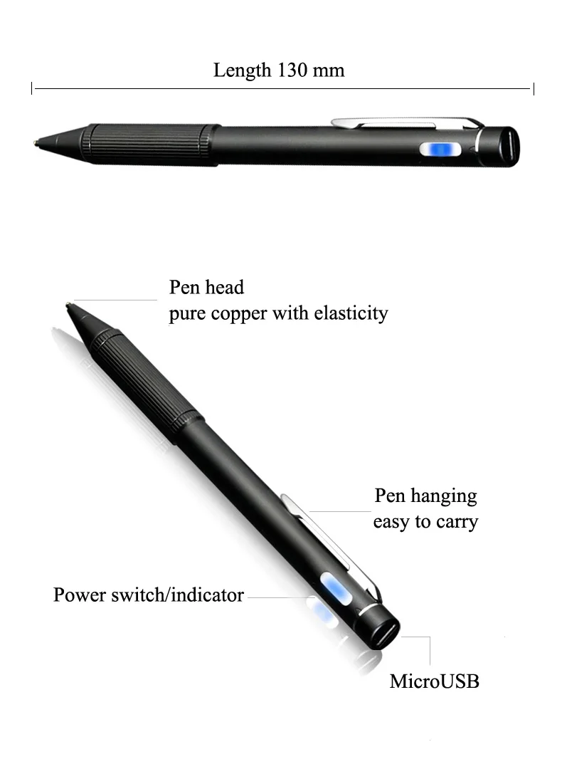 Inpher K820 caneta Стилус для iPad apple карандаш для Android и IOS емкостный экран универсальный планшет телефон стилус