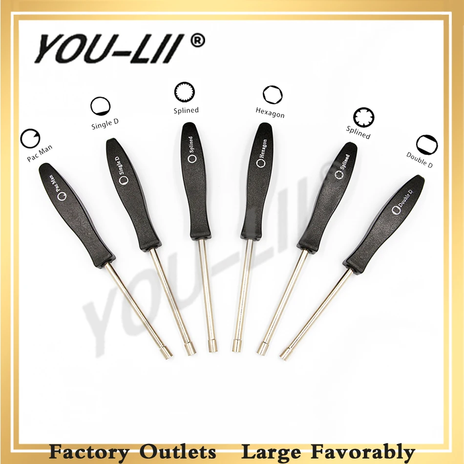 YOULII 6 шт. профессиональный автомобильный Мотоцикл Универсальный инструмент для