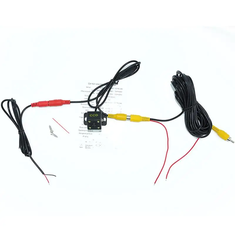 CCD 170 Угол объектива 4LED Автомобильная камера заднего вида парковочная + 5 &quotTFT ЖК