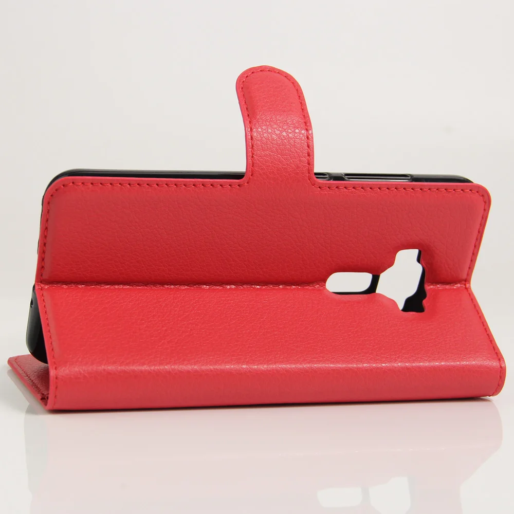 Новый стильный кожаный чехол-книжка с текстурой личи для Asus Zenfone 3 Deluxe ZS570KL 5 7