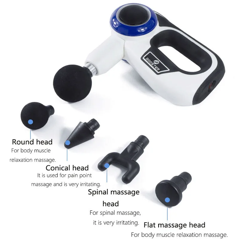 Электронные терапевтические массажные Пистолеты для тела 4 пистолета 24 В