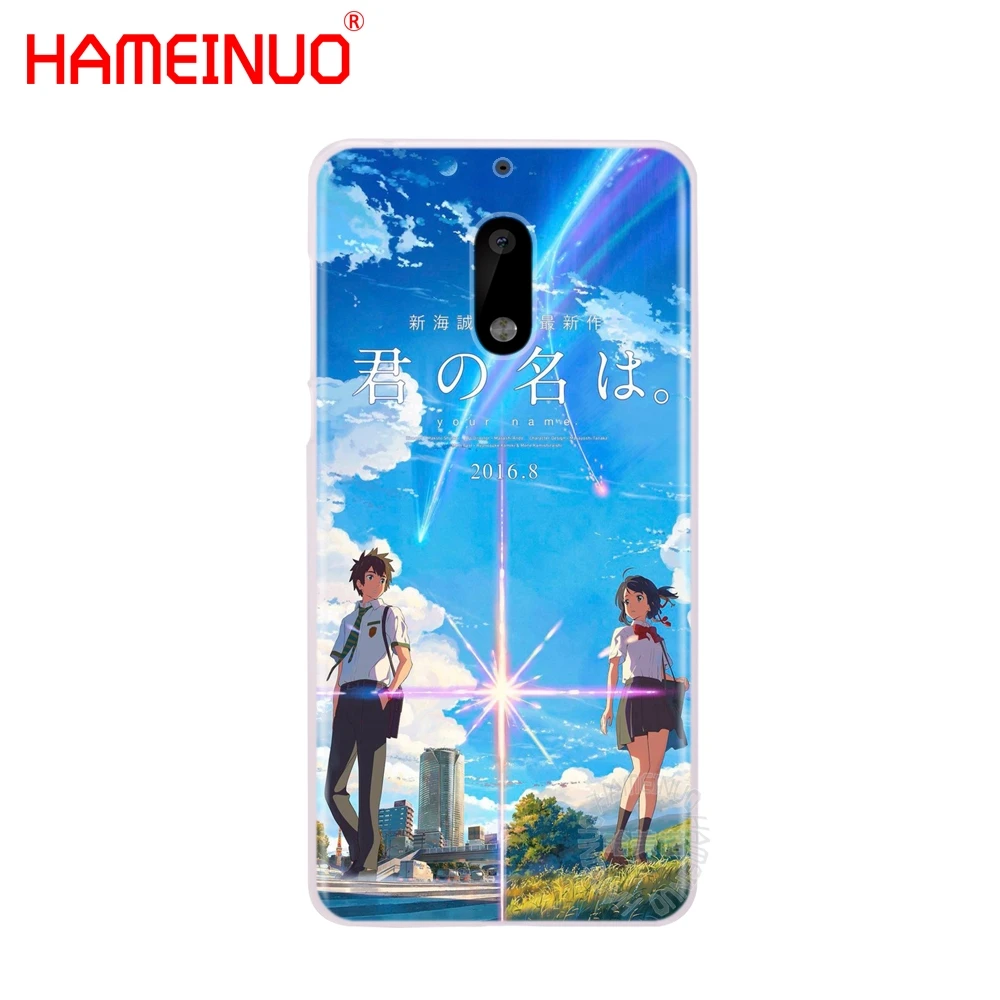 HAMEINUO ваше имя аниме Coque крышка чехол для телефона Nokia 9 8 7 6 5 3 Lumia 640 640XL | Мобильные
