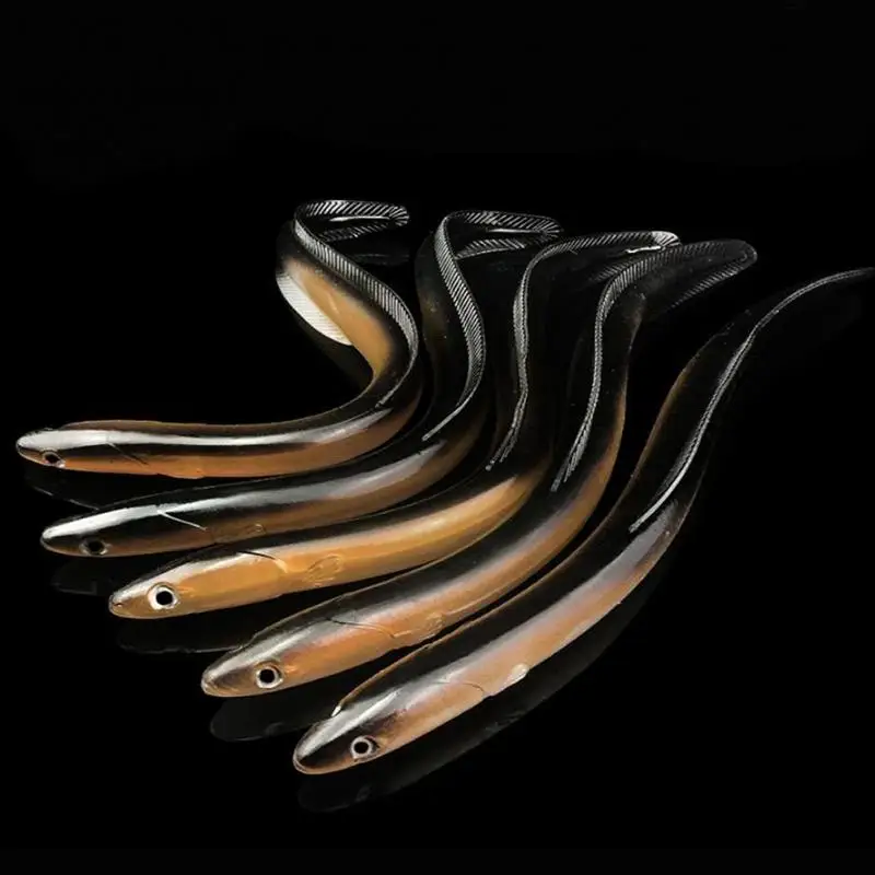 30 см рыболовные приманки из ПВХ для соленой воды мягкие угрей приманка ловли