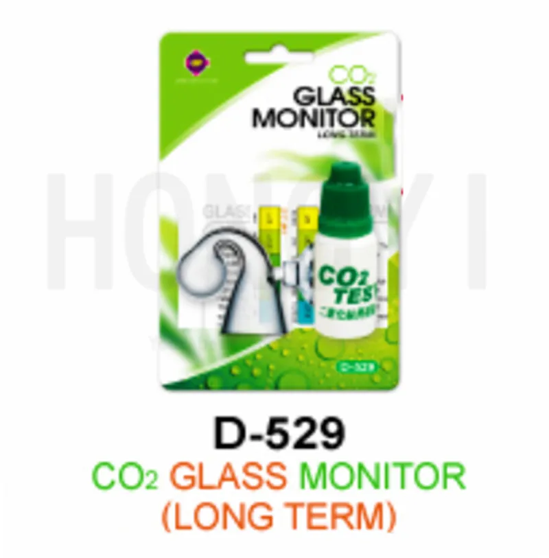 

UP glass carbon dioxide detector CO2 long-term monitor D-529 with monitoring liquid