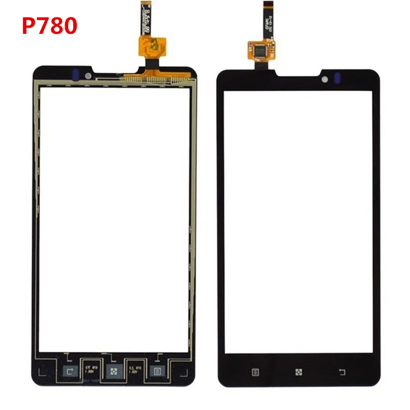 Touch Screen For Lenovo P770 P780 p770 p780 Mobile Phone Panel Front Glass Digitizer Sensor Repair NO LCD screen DISPLAY | Мобильные