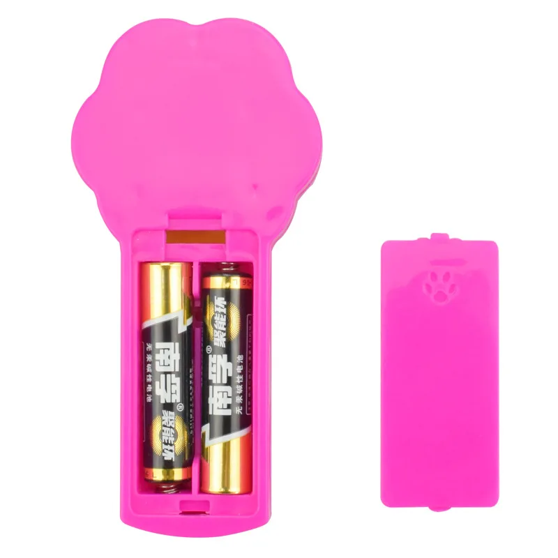 

Portable Creative Funny Cat Laser LED Pointer Pen Pet Kitten Training Toy Kitten Paw Shape Interactive Toy Cats Products