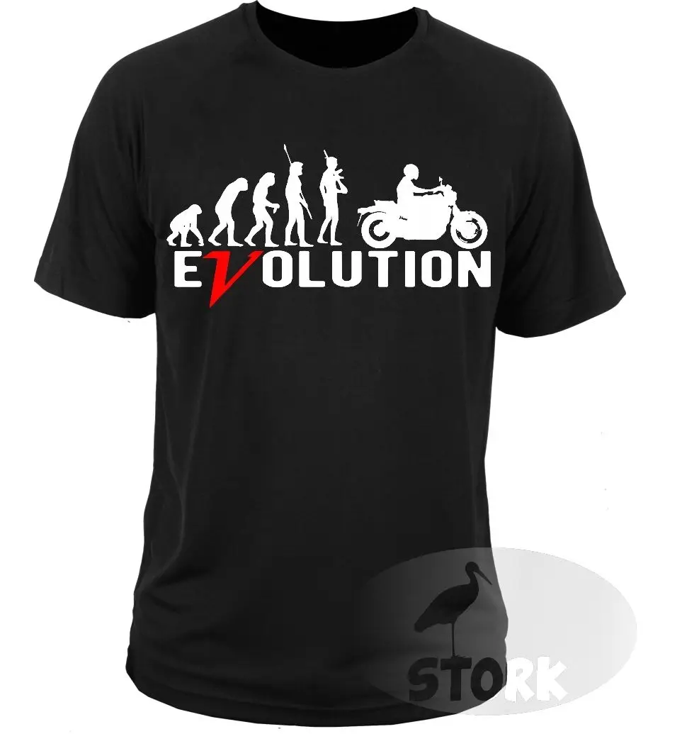 

Hot Selling 100 % Cotton Evolution T-shirt 1200 1700 Printing Casual Tops Tees