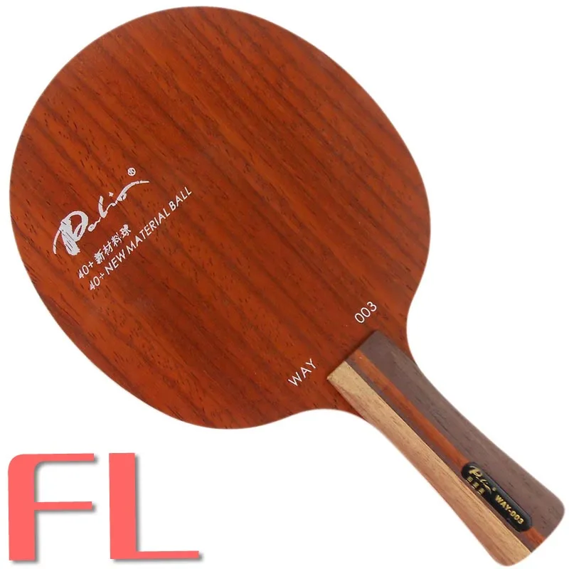 FL long handle Palio способ 003 скидка+ 40+ материал мяч настольный теннис лезвие для Пинг Понг Ракетки - Цвет: FL long handle