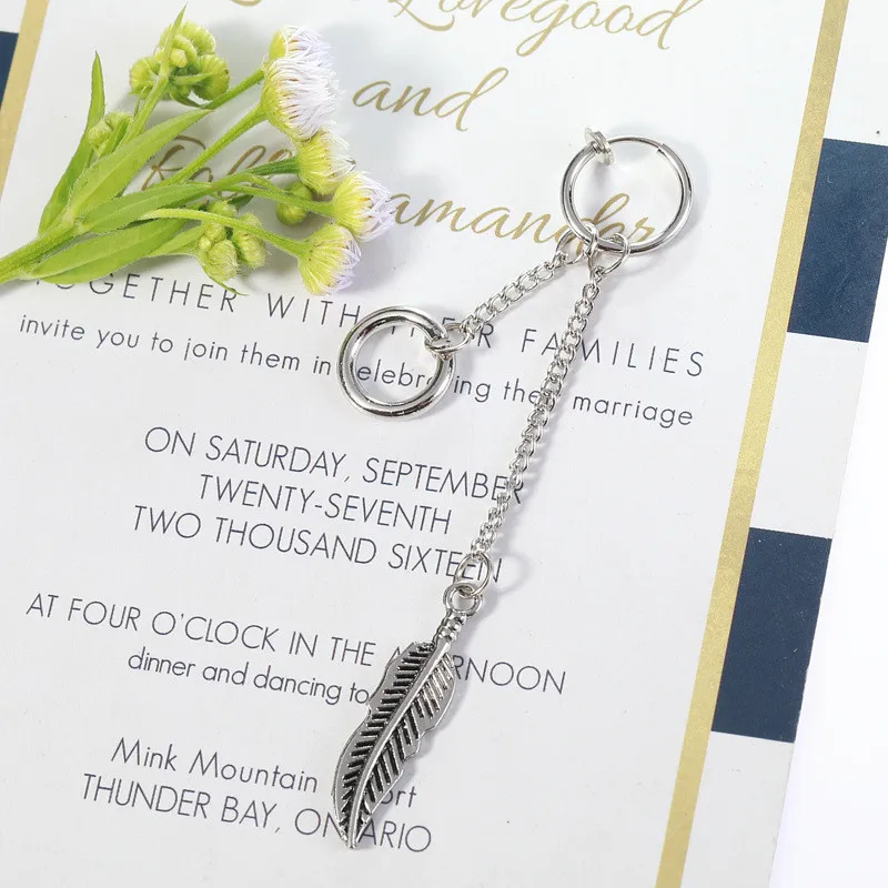 Kpop серьги 2019 корейские ювелирные изделия тот же пункт из нержавеющей стали цепи в
