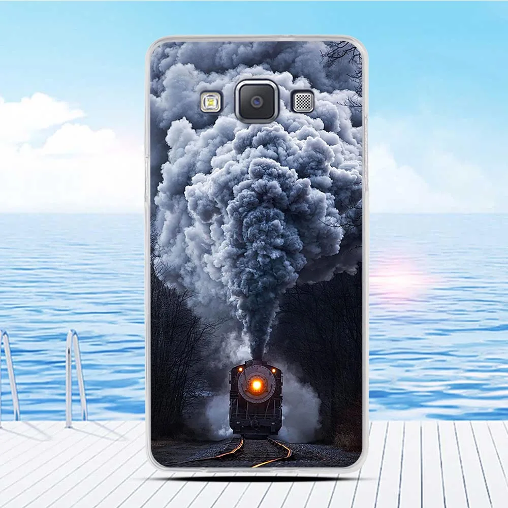 Fundas для Samsung Galaxy A5 A500 чехол модный силиконовый телефона 2014 ультра тонкий ТПУ 5 0