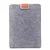 light gray Woolfelt чехол 11 13 15 дюймов Защитная сумка для ноутбука/рукав для Apple Macbook Air Pro retina чехол для ноутбука Xiaomi - Цвет: light gray