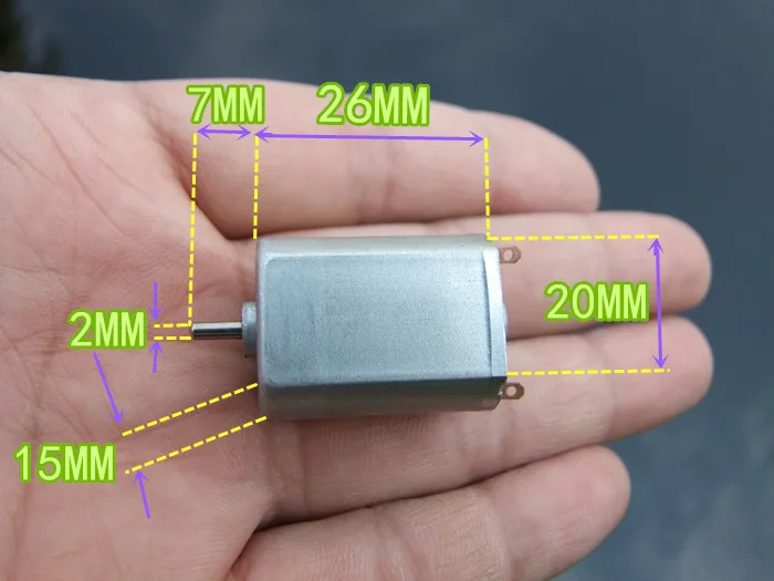 131 лодочный мотор DC 3 7 v 42000 об/мин микро 230mA модель авиационный двигатель|micro motor|motor