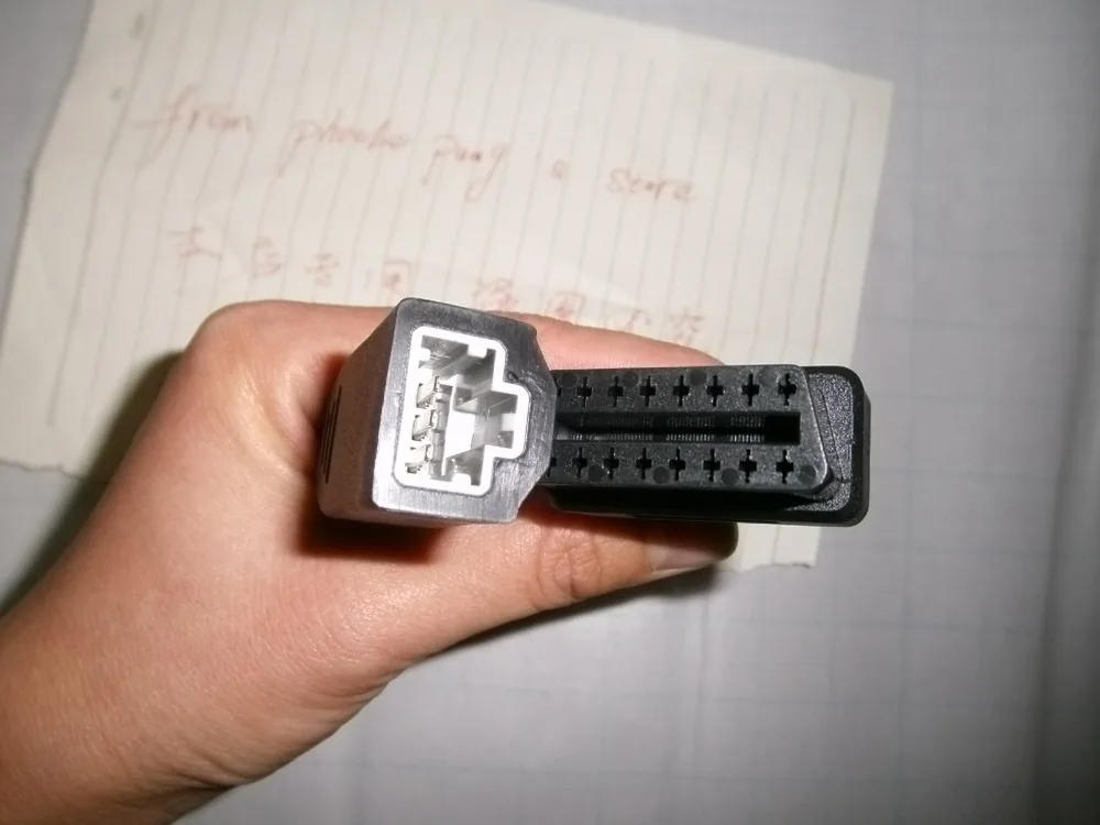 OBD2 разъем 16 Pin OBDII для Honda 3 pin до Разъем диагностический инструмент|diagnostic tool|obd2