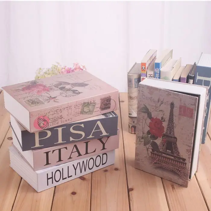 

Password Book piggy bank creative English dictionary Money box storage box with password lock Safe Deposit Box great gift idea