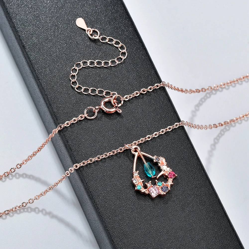 Женское ожерелье с цветными бусинами ZA массивное каменной цепочкой трендовая