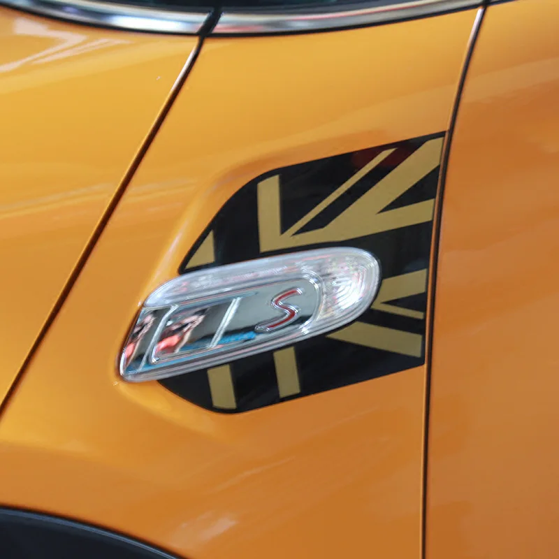 2 шт. наклейки на крыло автомобиля разделительные боковые для Mini Cooper S One JCW F55 F56