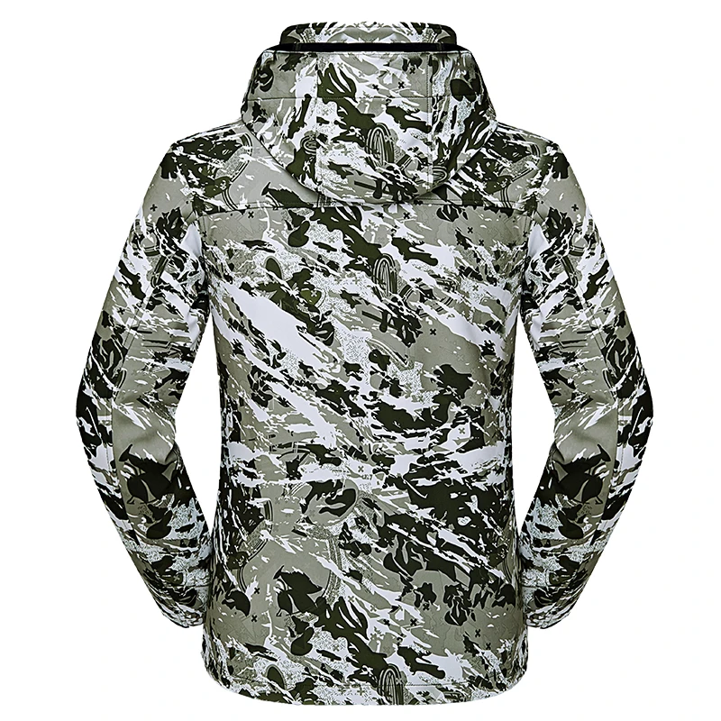 Лыжи мужские куртки зима camouфлаг водостойкая ветрозащитная Лыжная куртка