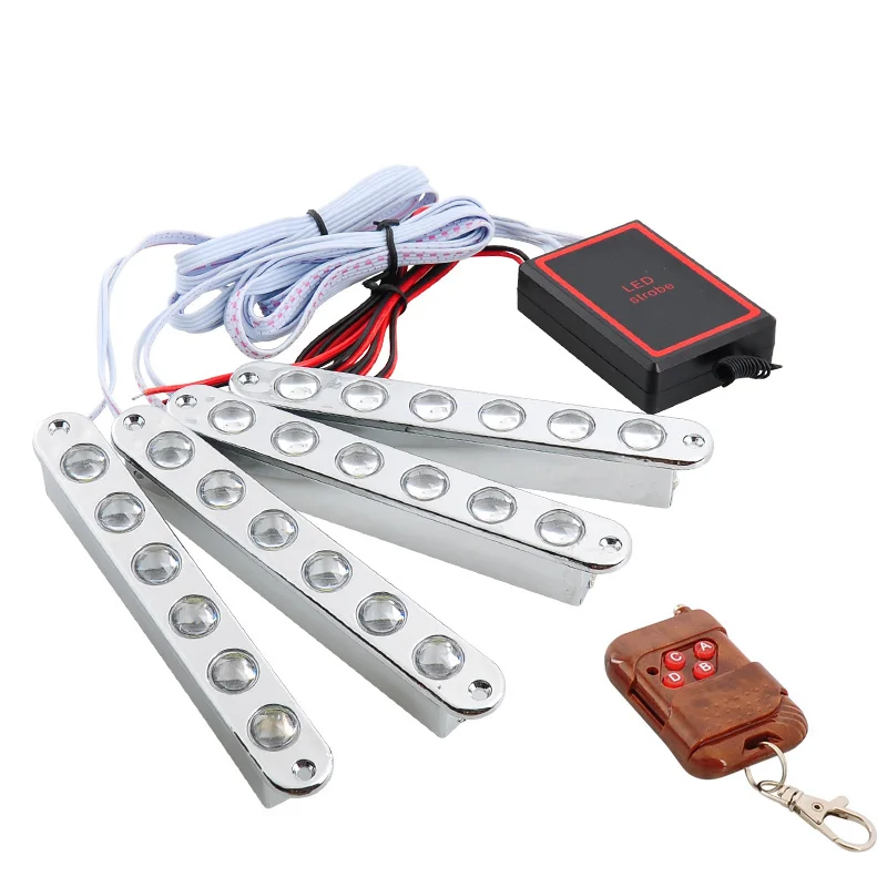 Автомобильная светодиодсветильник лампа вспышка с дистанционным управлением