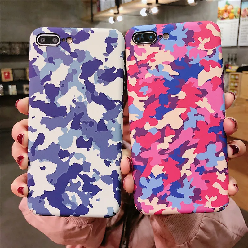 Camouflage Shockproof Mobile Shell Phone Case For iPhone 8 7 6 6s plus X XS MAX XR Cases Luxury Cover Coque |