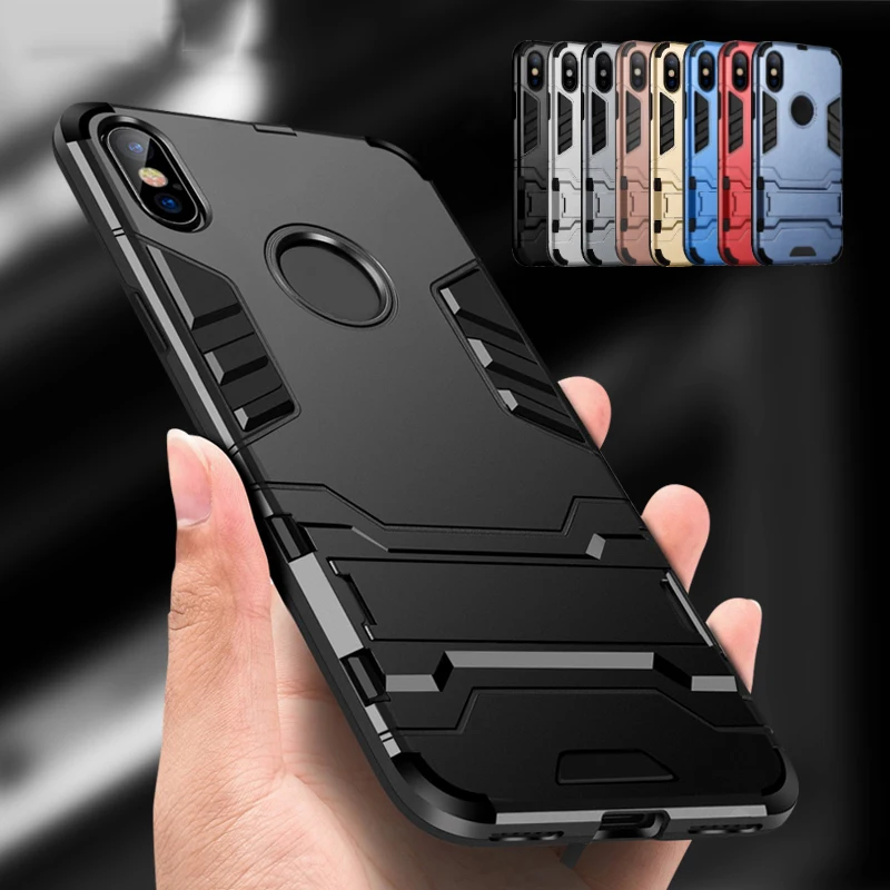 Универсальный Ударопрочный силиконовый чехол для телефона iphone X 8 7 Plus роскошные