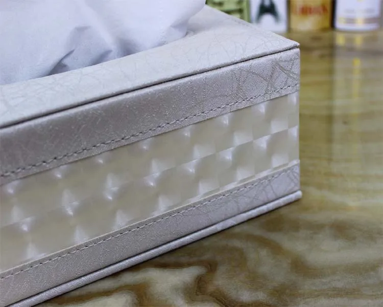 Высококачественная кожаная коробка для салфеток автомобиля комнаты|tissue box for