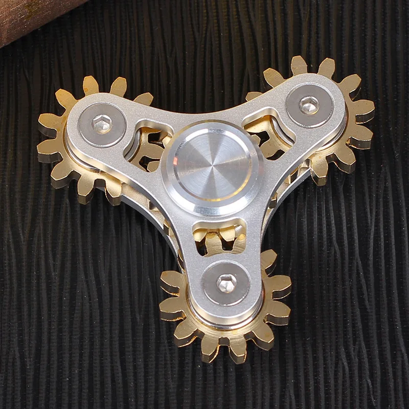 2017 Спиннер на палец из алюминия и меди для повседневного использования ручной