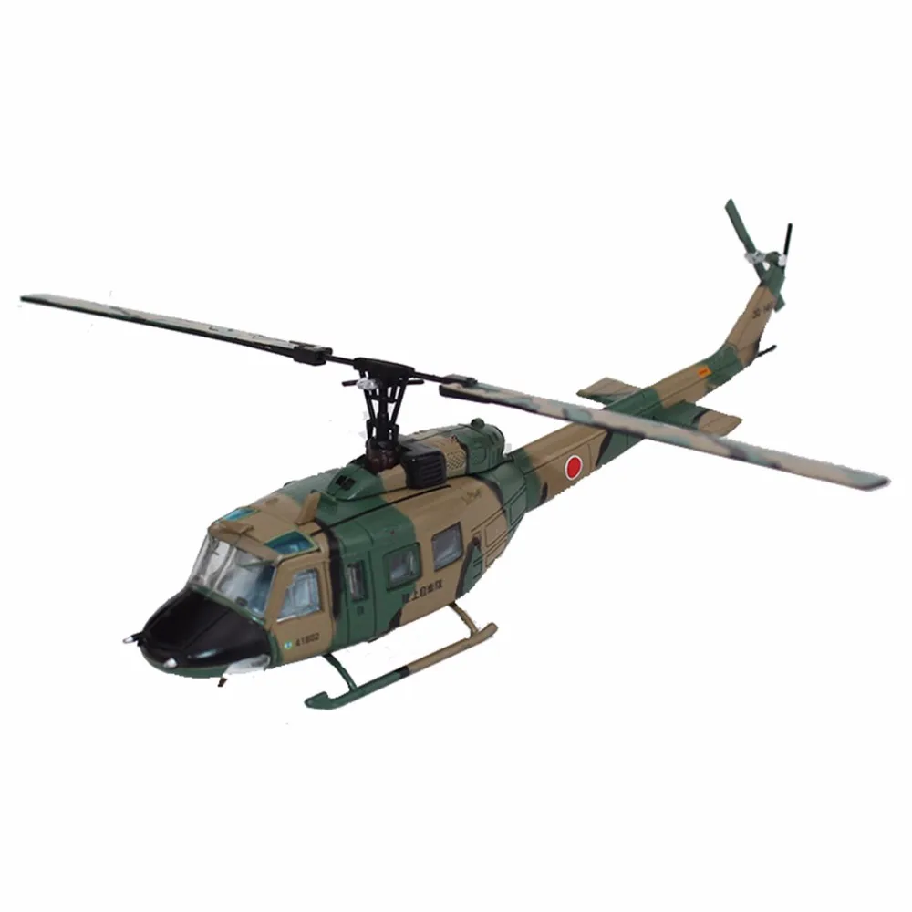 Военная литья под давлением модели самолета 1:100 масштаб UH-1 литой Игрушечная модель самолета Models ITER модели для коллекционного подарка