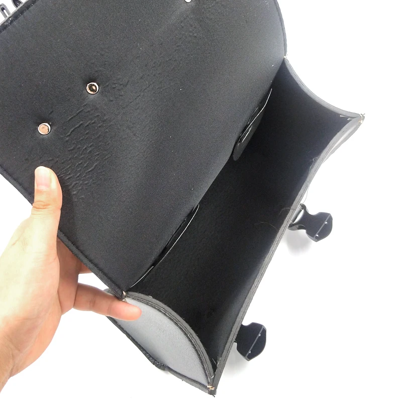 Для Harley 883 alforjas para moto PU кожаная Боковая Сумка для хранения инструментов сиденья