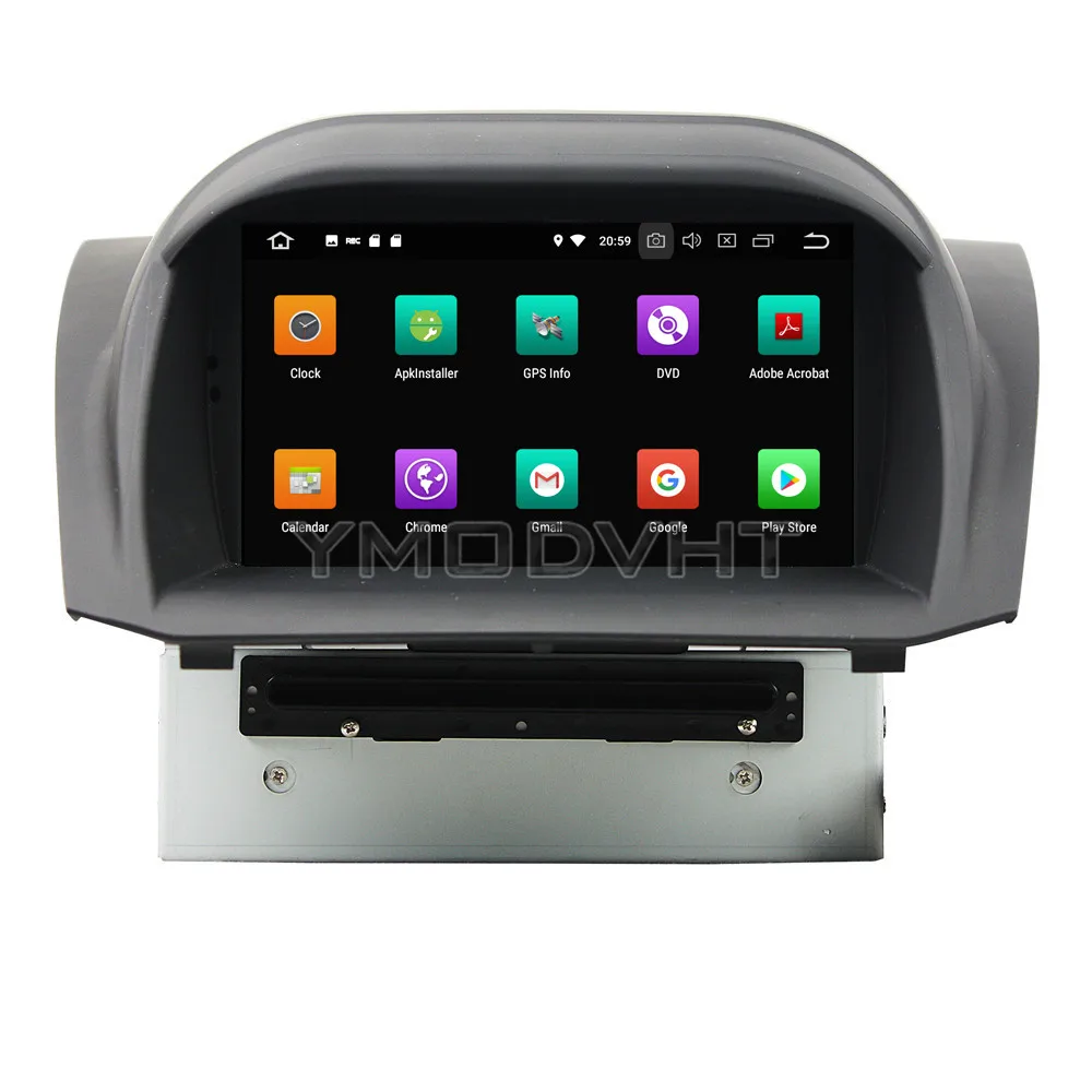 YMODVHT 7 дюймов Android 8 0 Восьмиядерный PX5 4 ГБ 32 Автомобильный DVD плеер Радио Стерео GPS