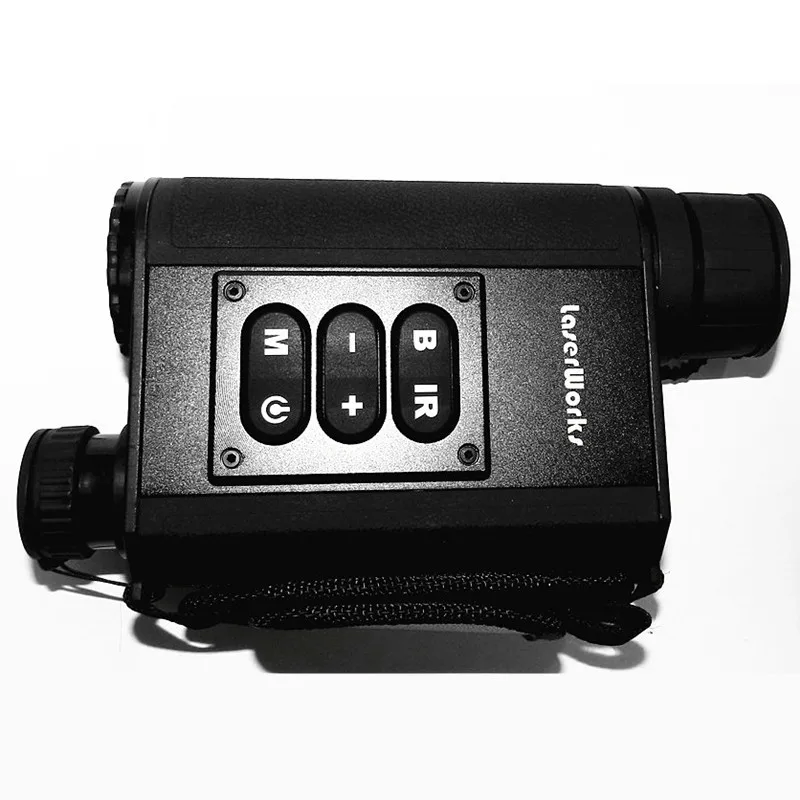 Бинокль ночного видения инфракрасный день и ночь дальномер. Лазерная локация