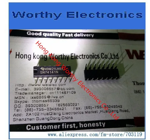 

Free shipping 10PCS/LOT SN74141N SN74141 SN 74141N DIP