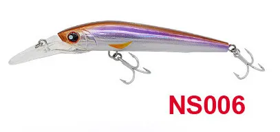 NOEBY 140 мм/50 г 180 мм/98 г Гольян наживка Тройной крюк Жесткий тонущий 7-9 м приманки soule рыболовные снасти Iscas Artificiais Leurre - Цвет: NS006