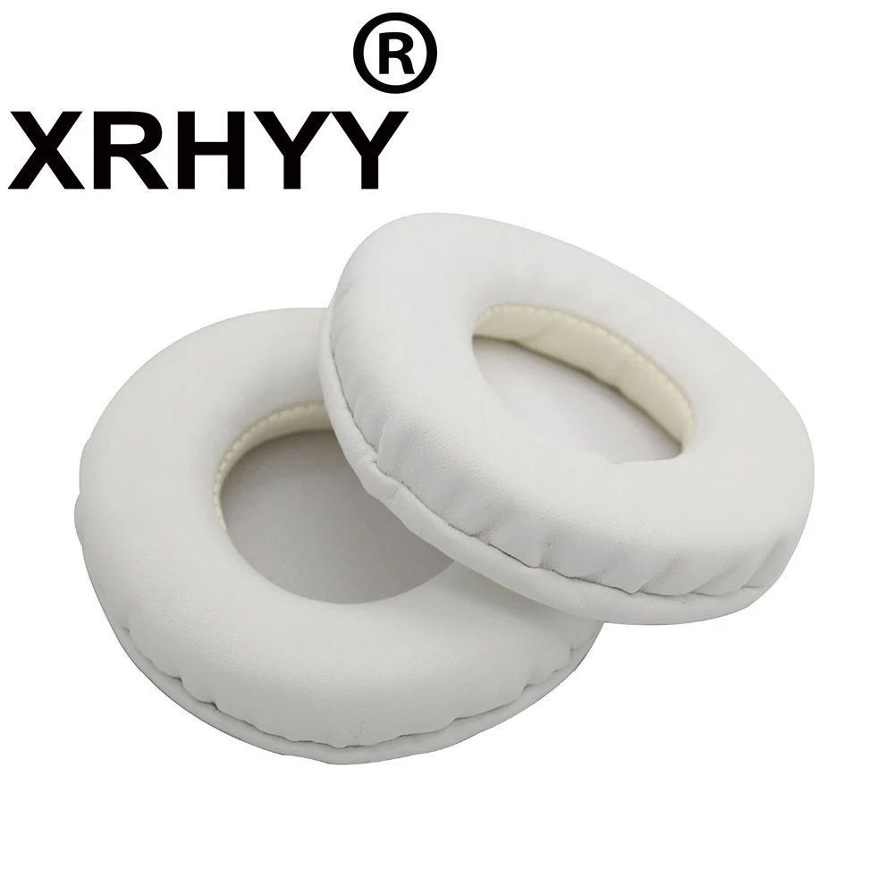 Белые сменные амбушюры XRHYY 80 мм подушечки для наушников Audio Technica моделей WS70 WS77 Sony и