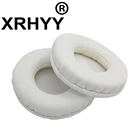 Белые сменные амбушюры XRHYY 80 мм, подушечки для наушников Audio-Technica, для моделей WS70, WS77, Sony и V500, с креплением на ушную панель, для наушников, с креплением на наушники-вкладыши, с креплением на наушники, с креплением на наушники, с разъемом