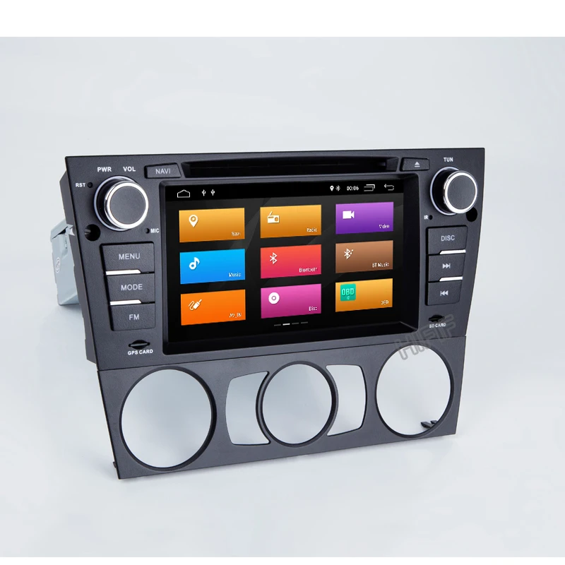 IPS DSP 7 &quotAndroid 10 четырехъядерный автомобильный DVD-плеер GPS-навигация для BMW E90 Sedan E91