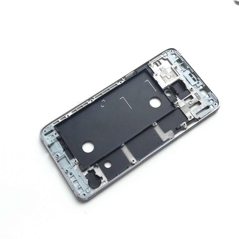 Новый корпус с рамкой средней пластины + стеклянный объектив камеры для Samsung Galaxy J5