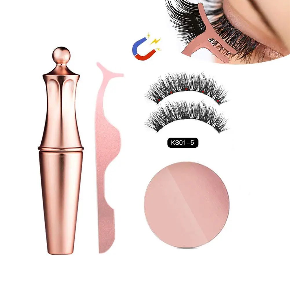 Магнитная подводка для глаз набор магнитных ложных очков водонепроницаемый