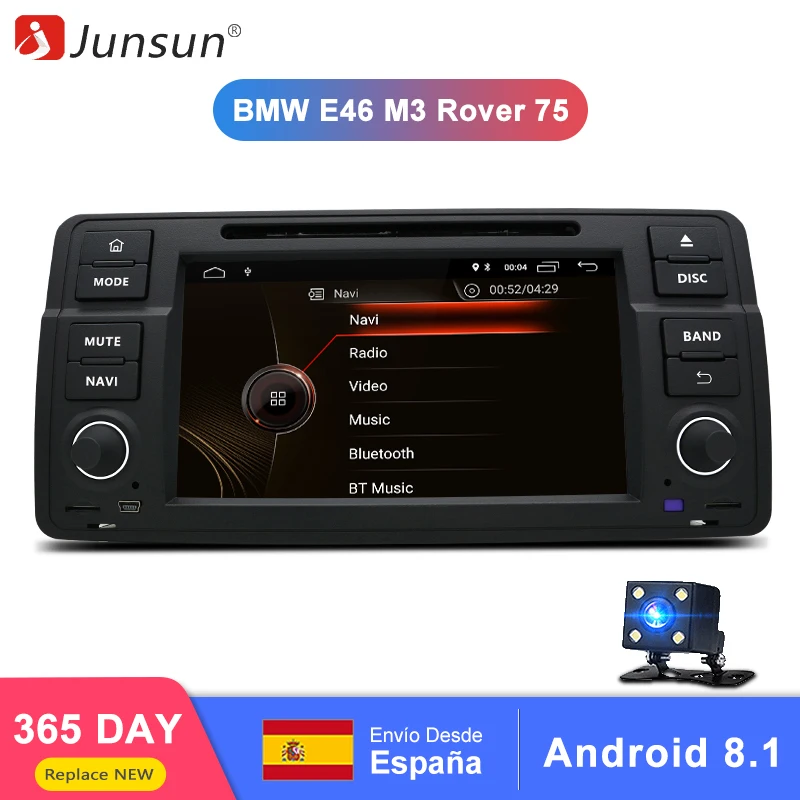 Junsun 7 "навигация wifi Android 8 1 2 + 32 ГБ Автомобильный мультимедийный плеер с