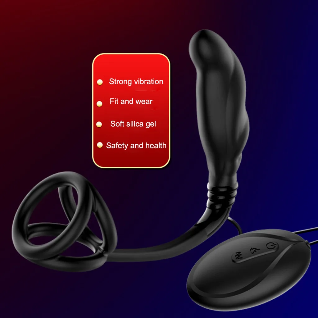 Анальные секс-игрушки вибратор мужской массажер простаты Вибрация Анальная