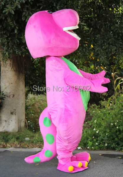 Маскарадный костюм Барни маскарадный для взрослых Размер талисман Barney |