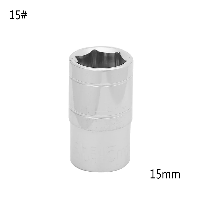 size15 Стандартный гнездо для ключа 1/" Drive 8-32 мм метрики мм 6 Точка мост Гайка - Цвет: size15