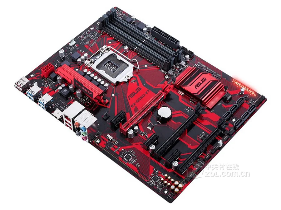 Asus 1151 6 видеокарта pin B250 материнская плата DDR4 б/у 90% новый|Материнские платы| |