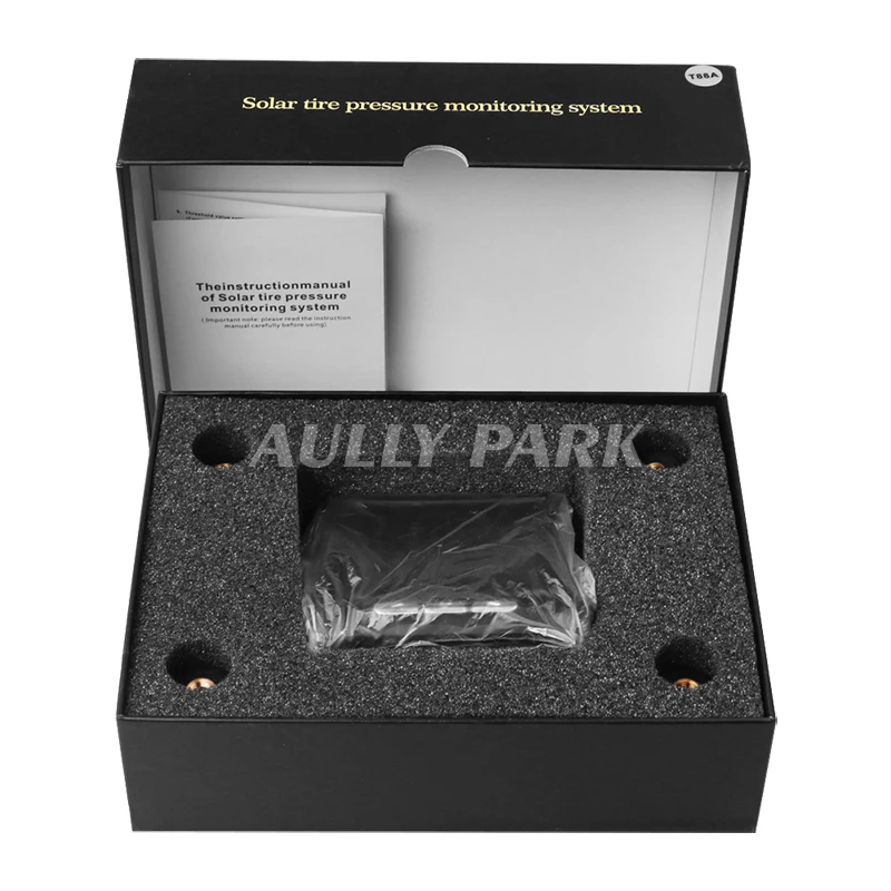 Умный автомобильный TPMS телефон с питанием от солнечной энергии HD цифровой